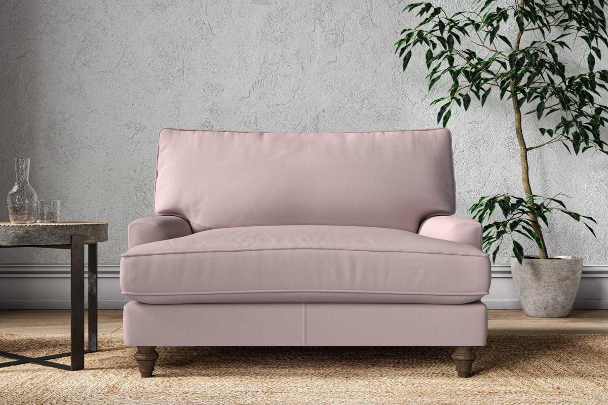 Marri Love Seat - Recycled Cotton Lavender-MAKE TO ORDER-Nkuku
