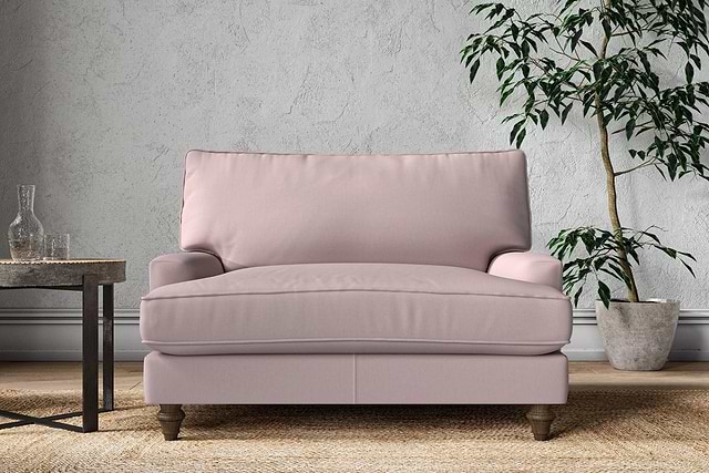 Marri Love Seat - Recycled Cotton Lavender-MAKE TO ORDER-Nkuku