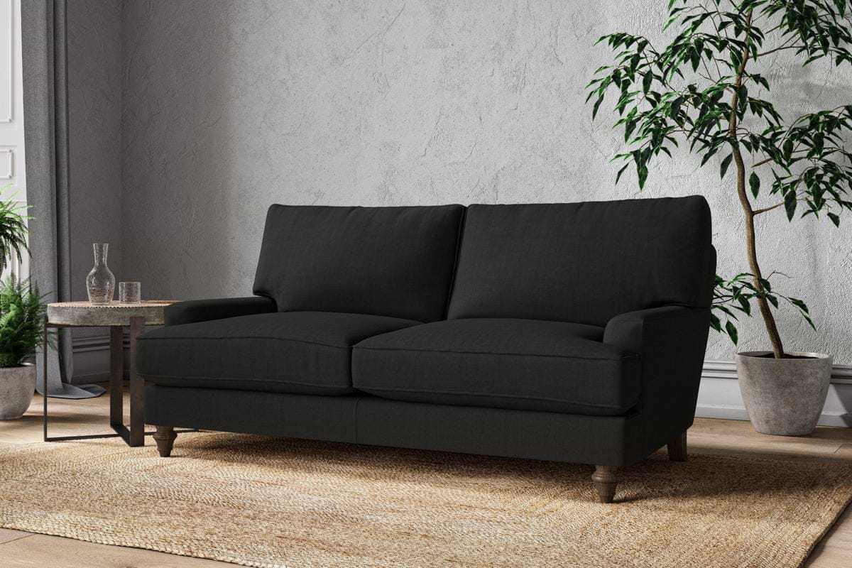 Marri Medium Sofa - Brera Linen Charcoal