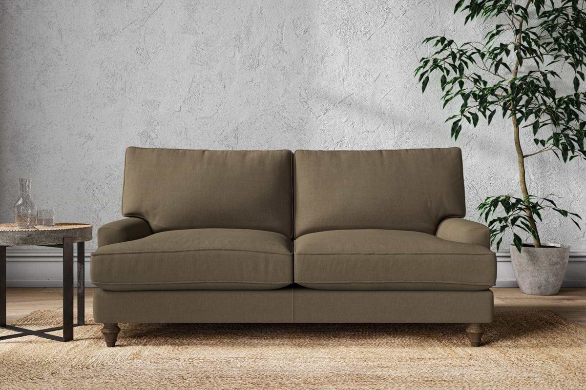 Marri Medium Sofa - Brera Linen Chestnut-MAKE TO ORDER-Nkuku