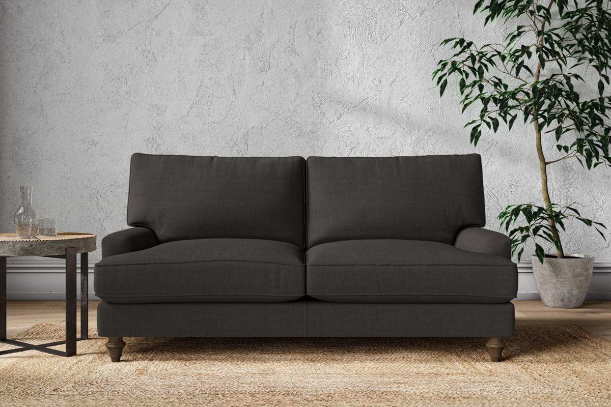 Marri Medium Sofa - Brera Linen Espresso-MAKE TO ORDER-Nkuku