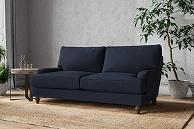 Marri Medium Sofa - Brera Linen Indigo