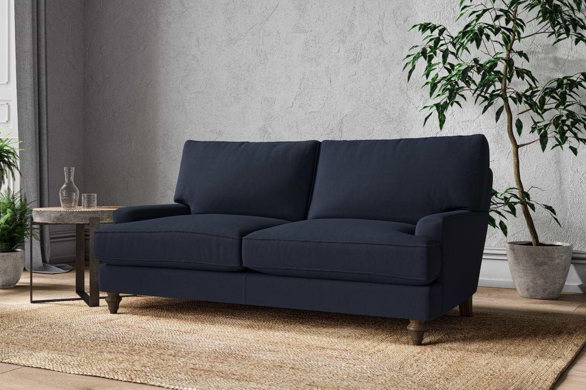 Marri Medium Sofa - Brera Linen Indigo