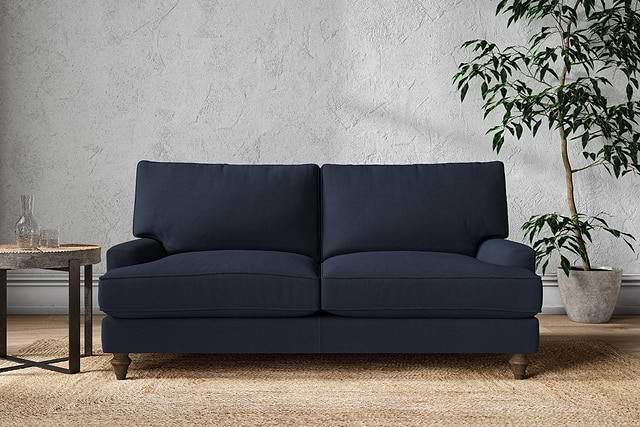 Marri Medium Sofa - Brera Linen Indigo