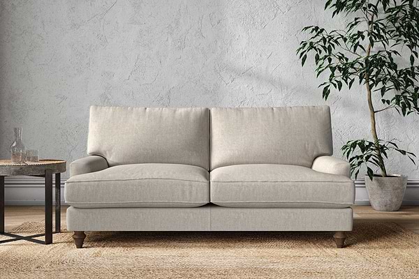 Marri Medium Sofa - Brera Linen Natural-MAKE TO ORDER-Nkuku