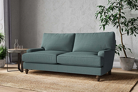 Marri Medium Sofa - Recycled Cotton Airforce-MAKE TO ORDER-Nkuku