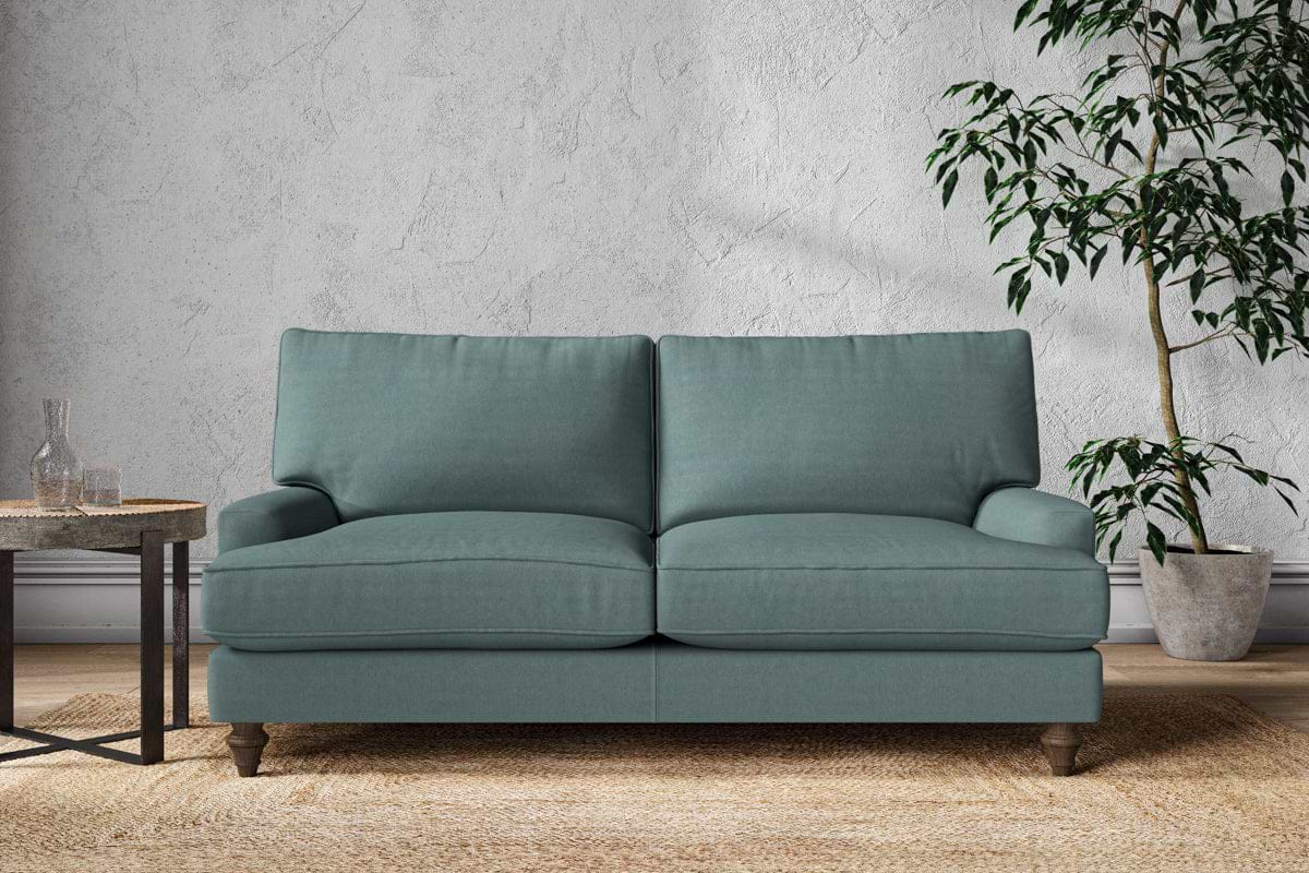 Marri Medium Sofa - Recycled Cotton Airforce-MAKE TO ORDER-Nkuku