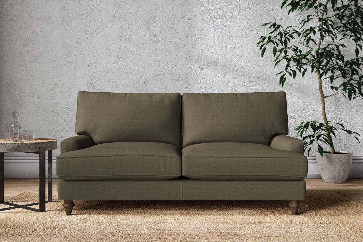 Marri Medium Sofa - Recycled Cotton Fatigue-MAKE TO ORDER-Nkuku