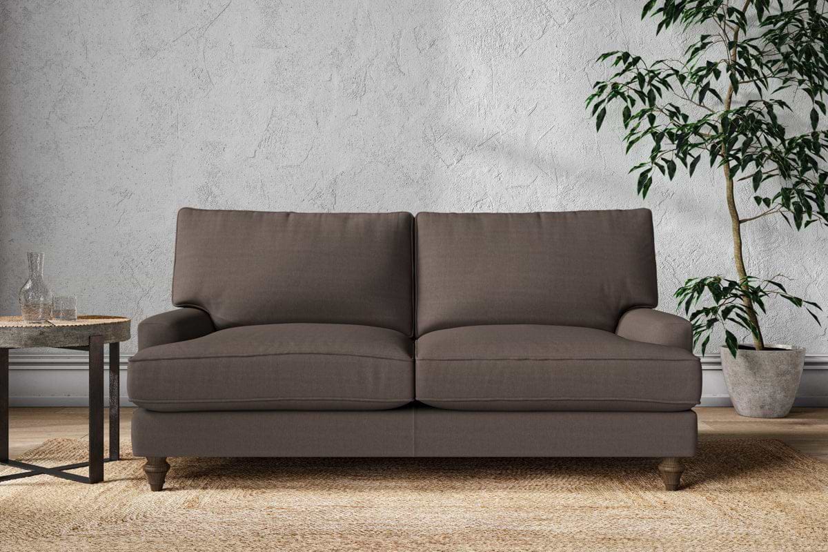 Marri Medium Sofa - Recycled Cotton Mocha-MAKE TO ORDER-Nkuku
