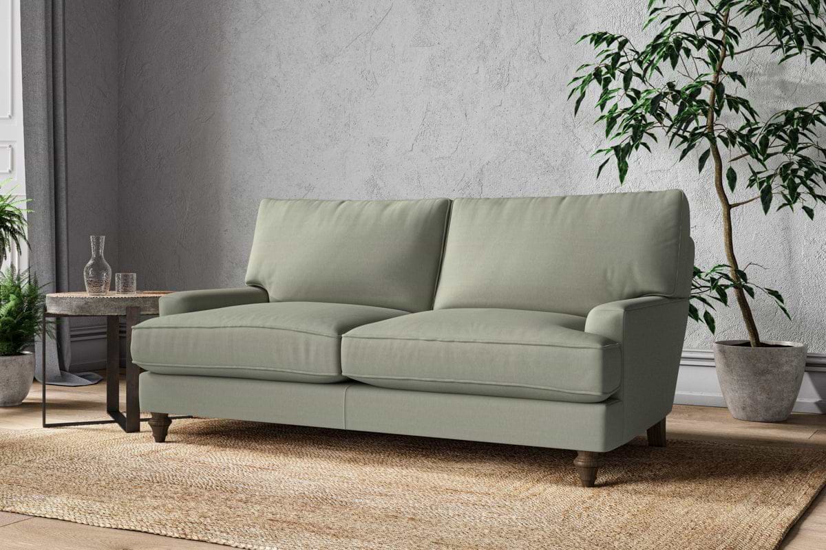 Marri Medium Sofa - Recycled Cotton Seaspray-MAKE TO ORDER-Nkuku