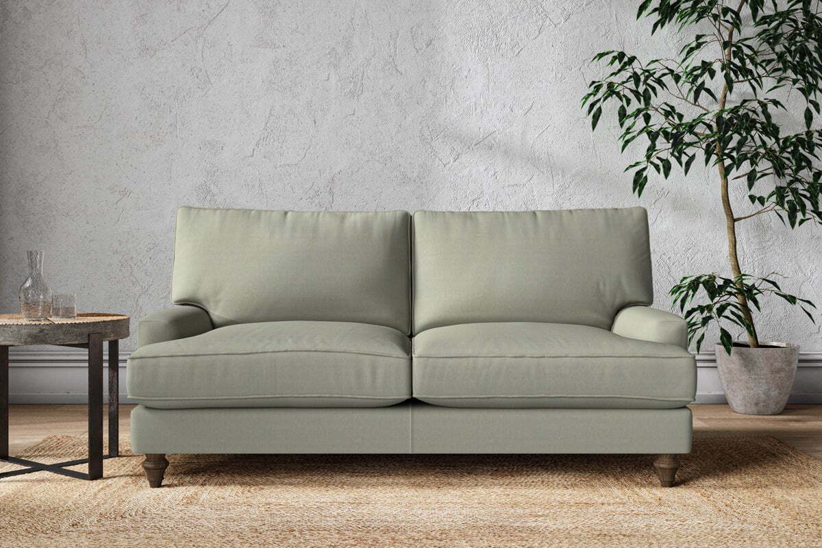 Marri Medium Sofa - Recycled Cotton Seaspray-MAKE TO ORDER-Nkuku