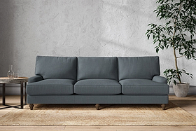 Marri Super Grand Sofa - Brera Linen Dusk