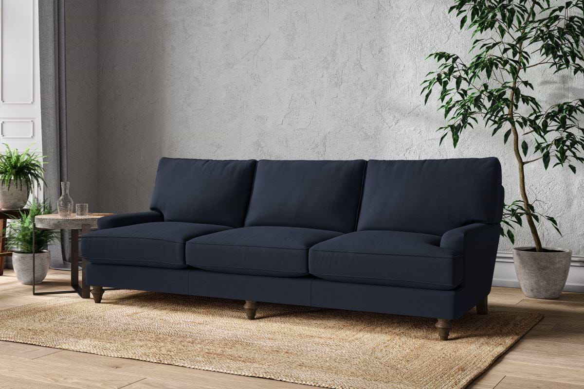 Marri Super Grand Sofa - Brera Linen Indigo