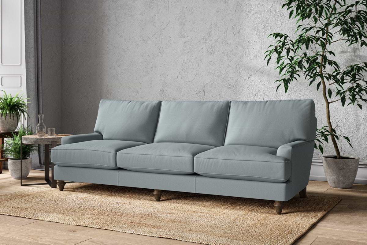 Marri Super Grand Sofa - Recycled Cotton Horizon-MAKE TO ORDER-Nkuku
