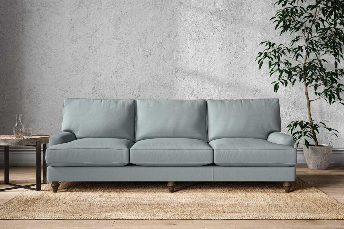 Marri Super Grand Sofa - Recycled Cotton Horizon-MAKE TO ORDER-Nkuku