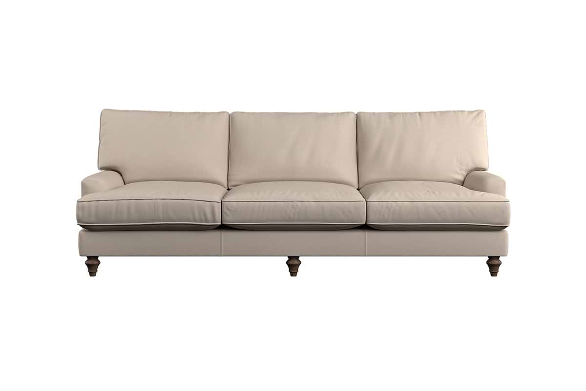 Marri Super Grand Sofa - Recycled Cotton Ochre-MAKE TO ORDER-Nkuku