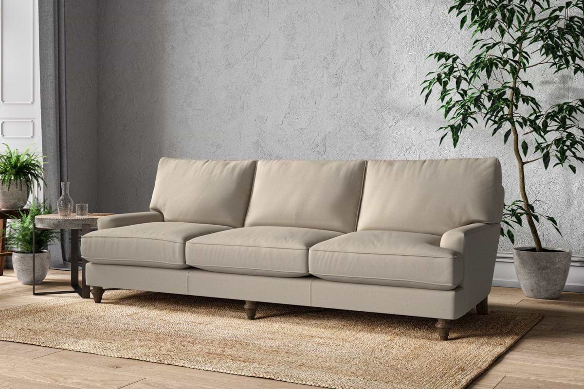 Marri Super Grand Sofa - Recycled Cotton Stone
