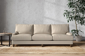 Marri Super Grand Sofa - Recycled Cotton Stone