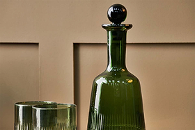Mila Decanter - Dark Emerald