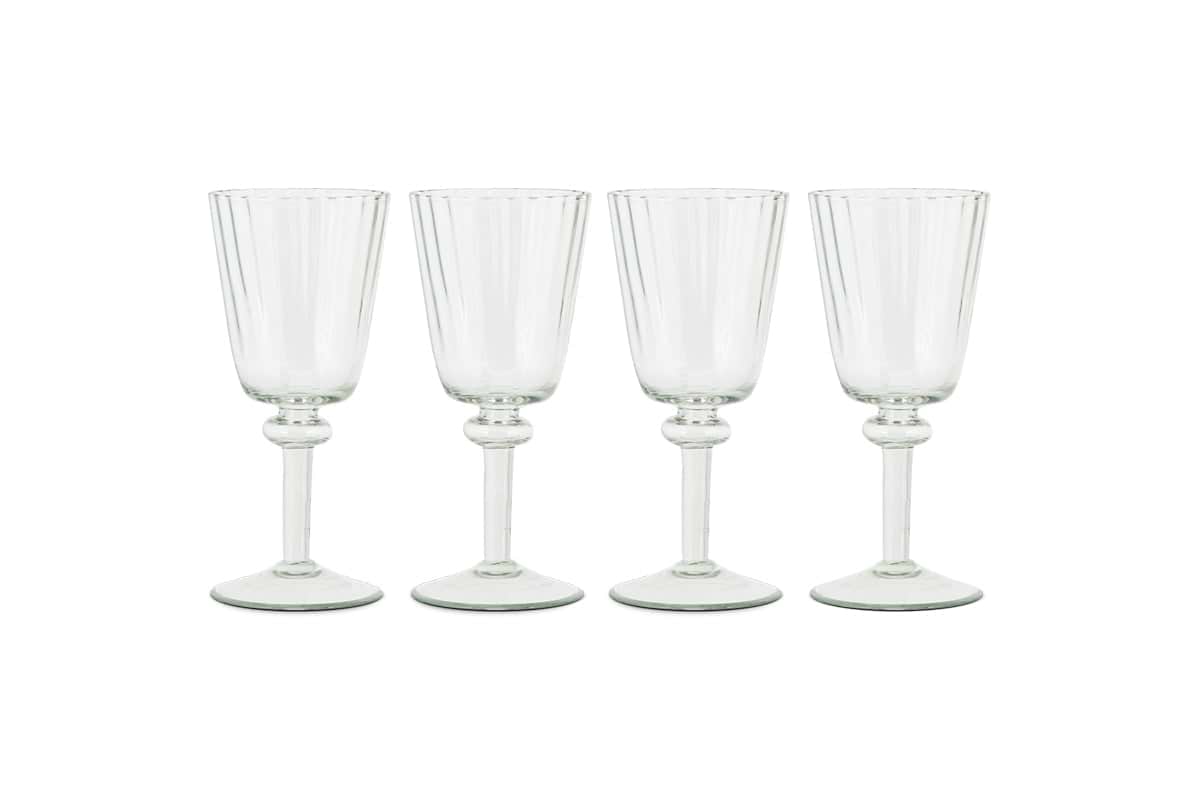 Minati Wine Glass - Clear - (Set of 4)