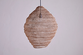Mukuni Wire Lampshade - Brass - Large