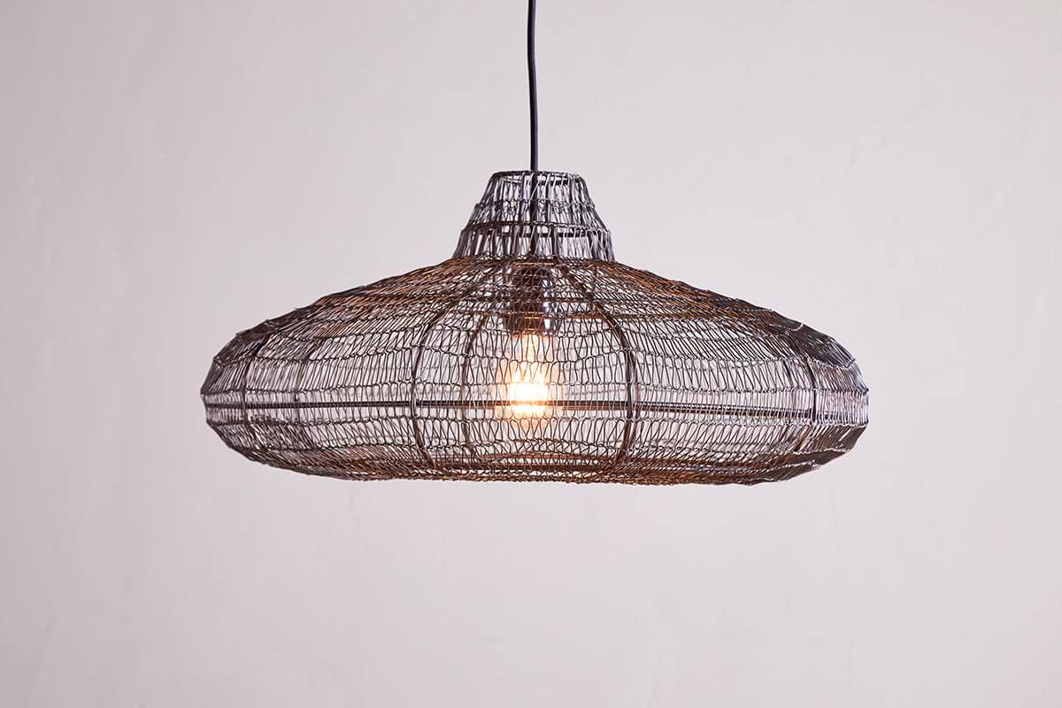 Mukuni Wire Lampshade - Bronze/Black