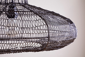 Mukuni Wire Lampshade - Bronze/Black