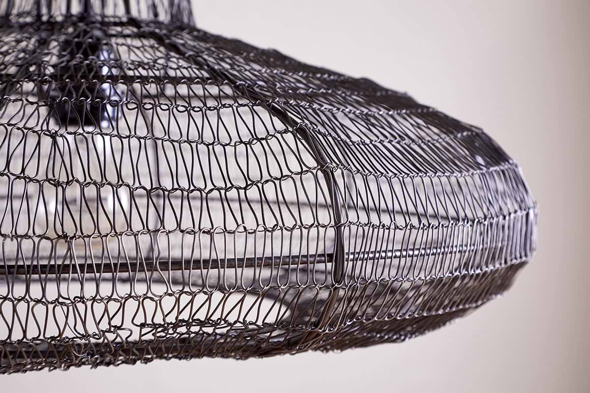 Mukuni Wire Lampshade - Bronze/Black