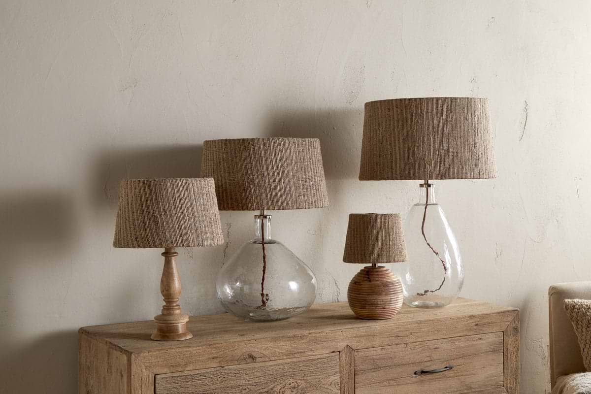Nadee Banana Leaf Lampshade-nkuku – Nkuku