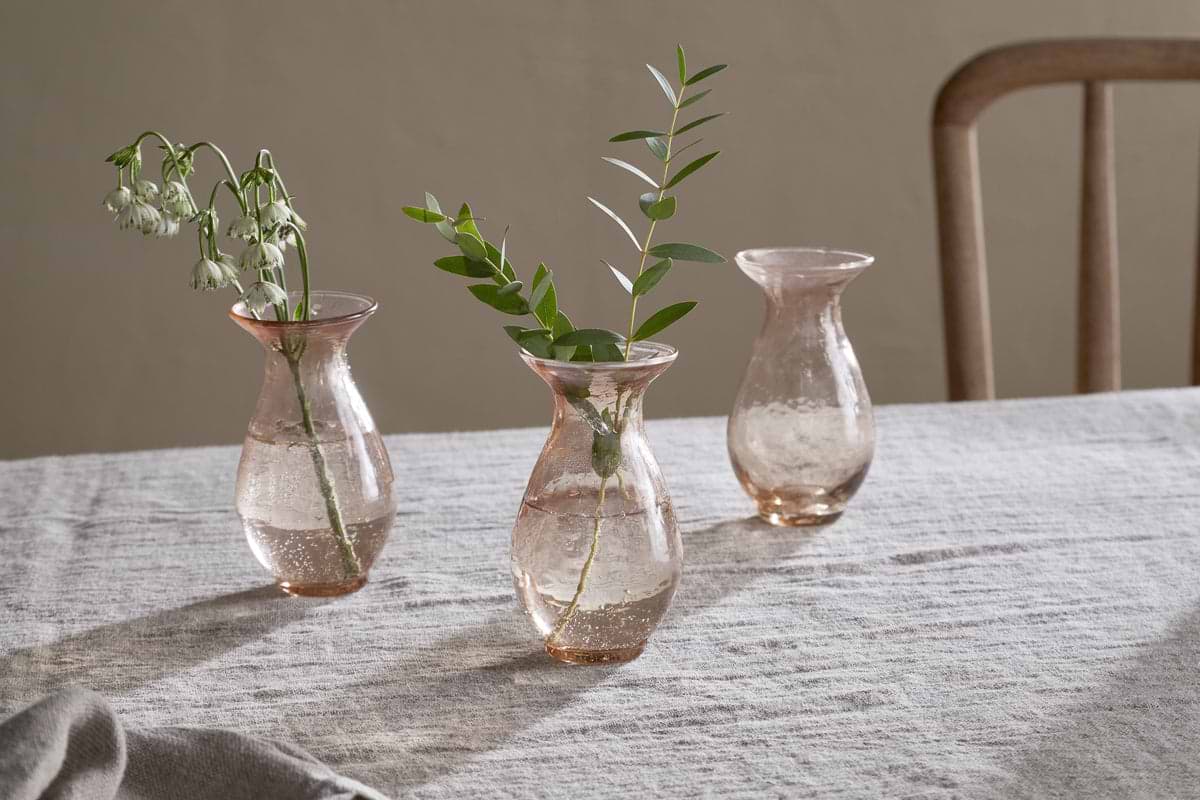 Bapti Bud Vases - Dusty Terracotta - (Set of 3)-DECORATIVE ACCESSORIES-Nkuku