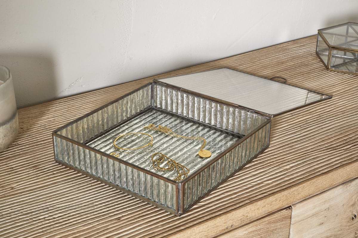 Malita Jewellery Box - Antique Brass-GIFTING-Nkuku