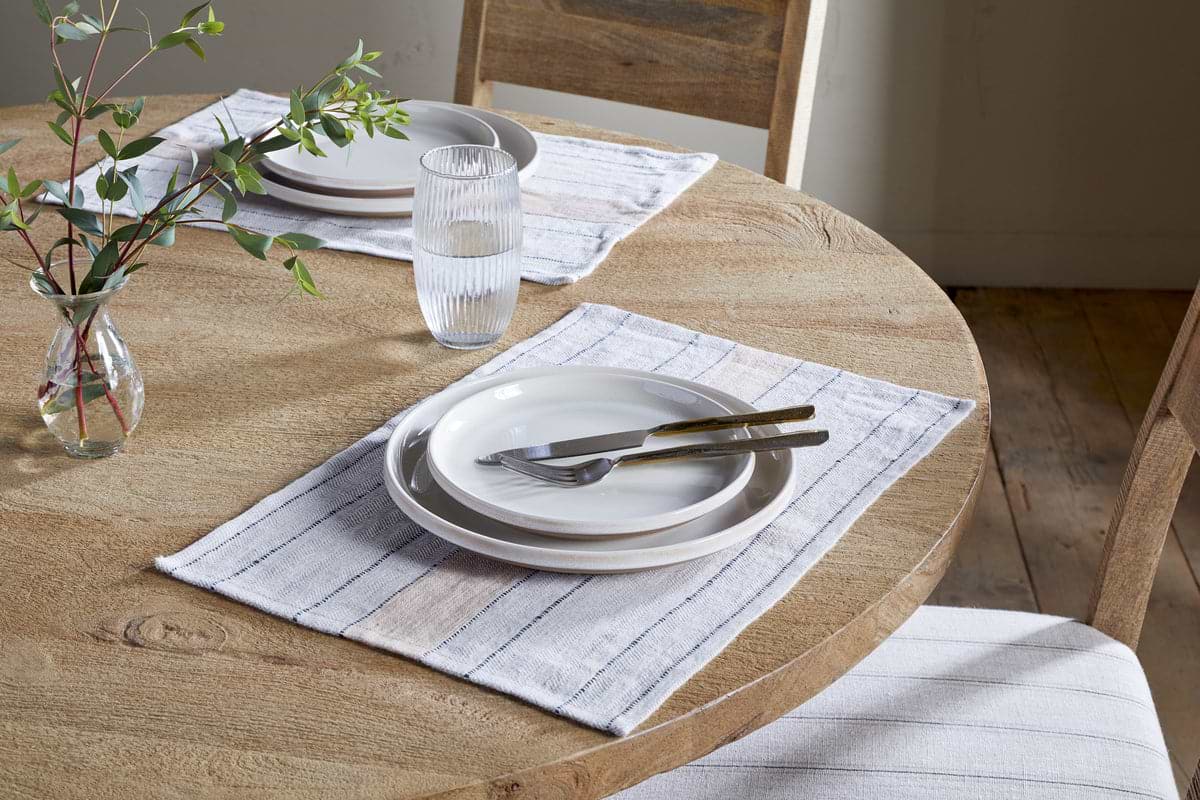 Buna Placemats - Clay - (Set of 2)-KITCHEN & DINING ACCESSORIES-Nkuku