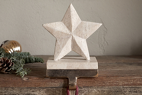 Malaati Stocking Holder - Beige-CHRISTMAS DECORATIONS-Nkuku