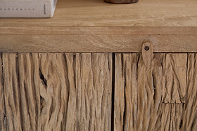 Tamia Reclaimed Wood Cabinet - Natural-STORAGE FURNITURE-Nkuku