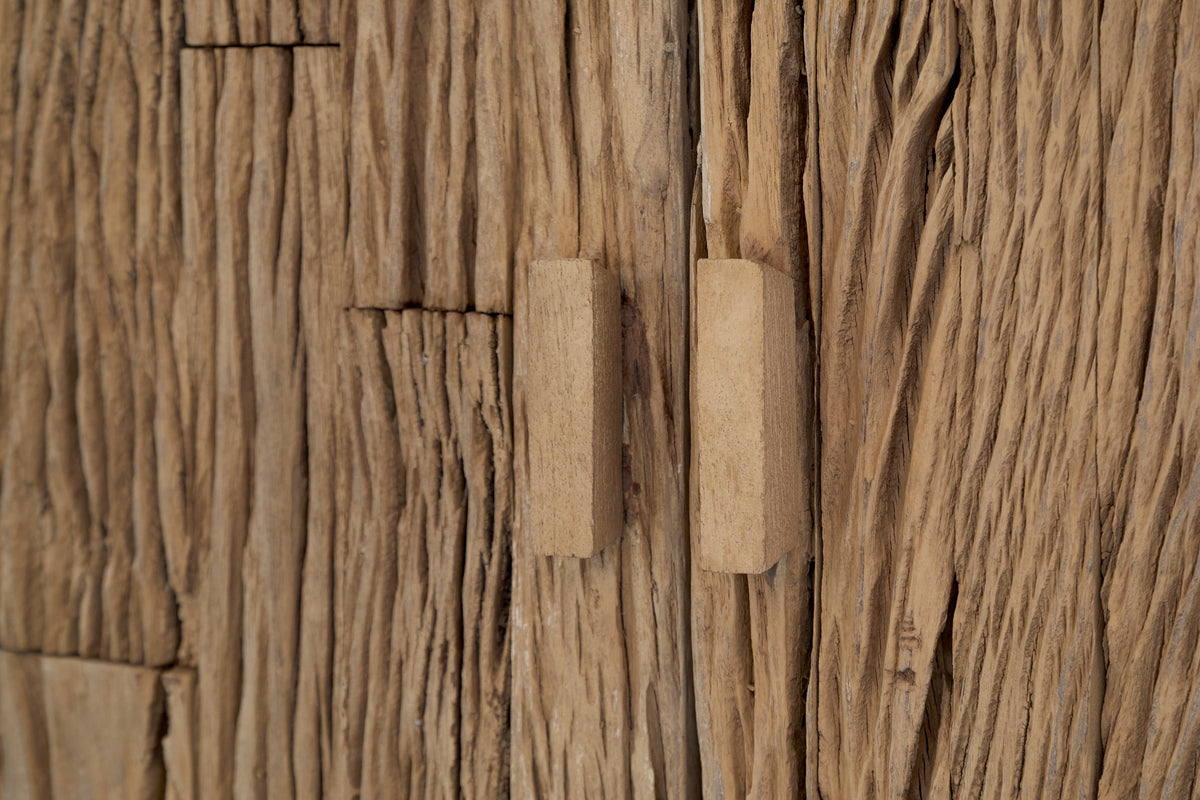 Tamia Reclaimed Wood Cabinet - Natural-STORAGE FURNITURE-Nkuku