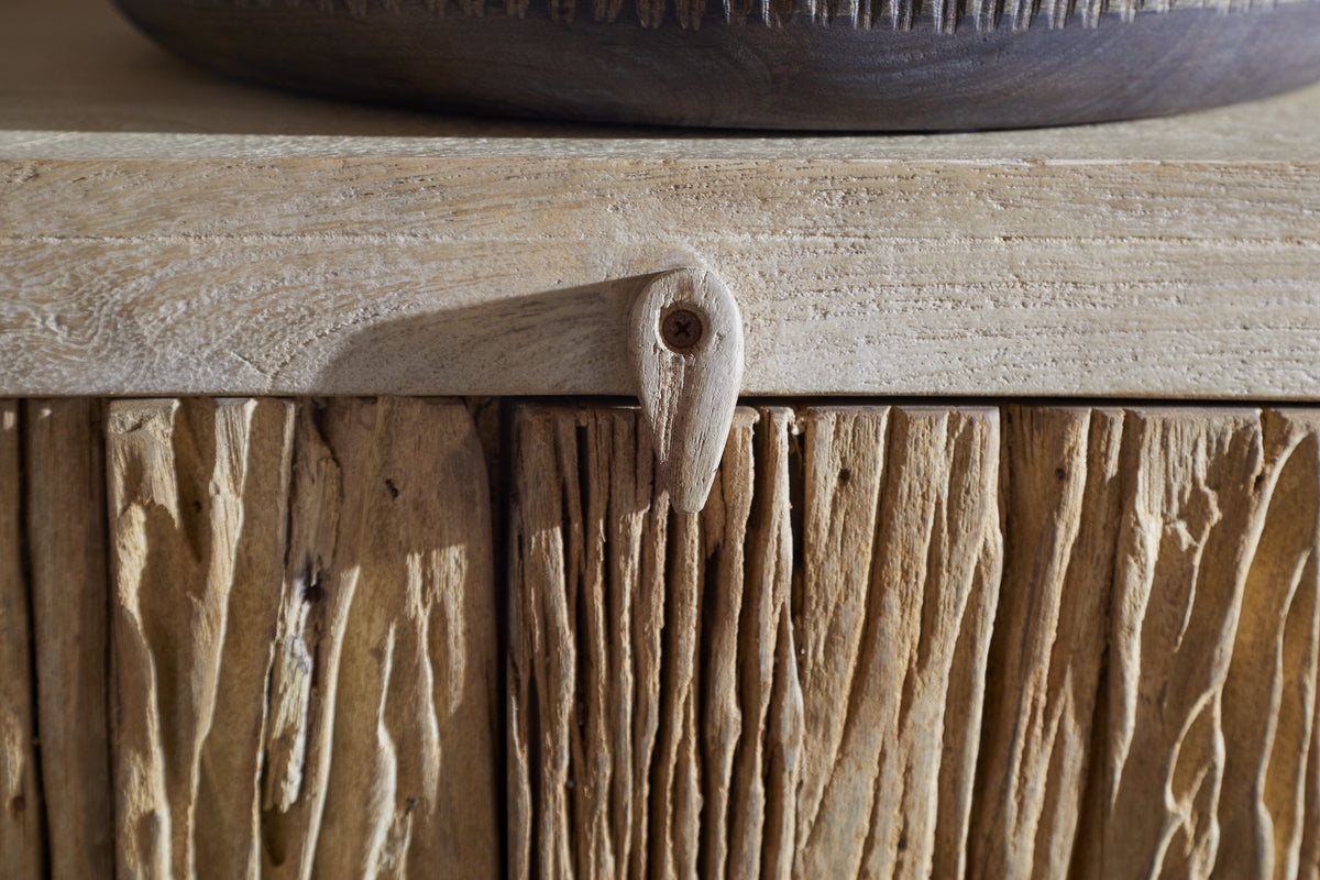 Tamia Reclaimed Wood Cabinet - Natural-STORAGE FURNITURE-Nkuku