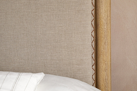 Sri Mango Wood Bed - Natural