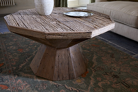 Juhi Reclaimed Wood Coffee Table - Natural-TABLES-Nkuku