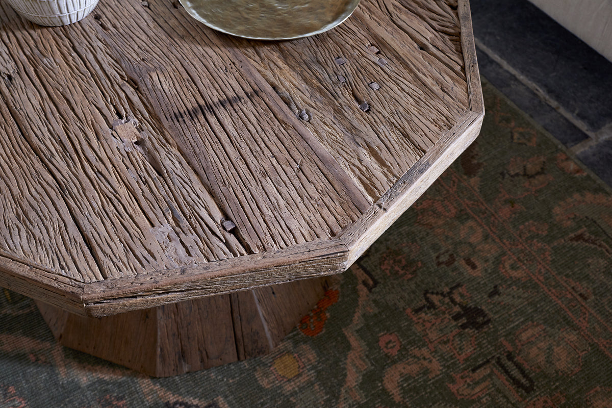 Juhi Reclaimed Wood Coffee Table - Natural-TABLES-Nkuku