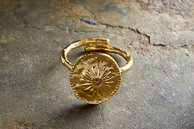 Mvua Ring - Gold-GIFTING-Nkuku