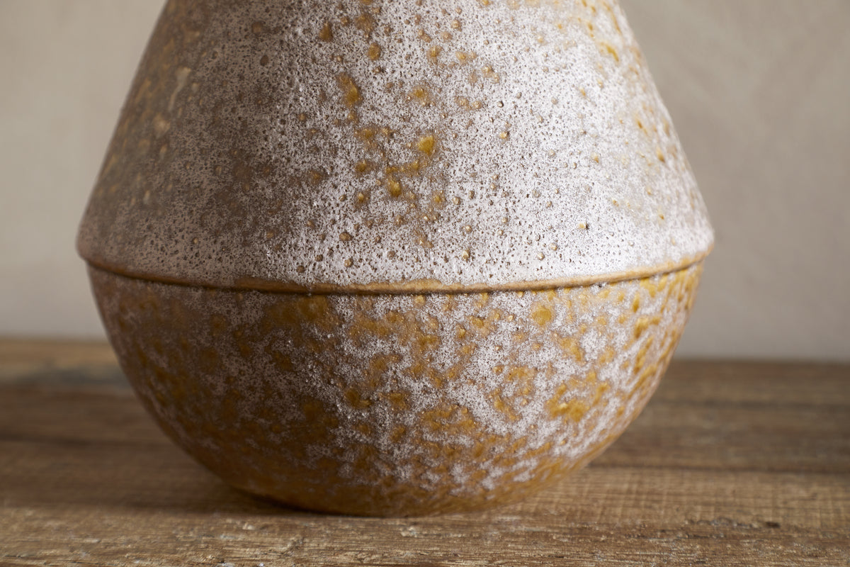 Agua Vase - Brown-VASES & PLANTERS-Nkuku