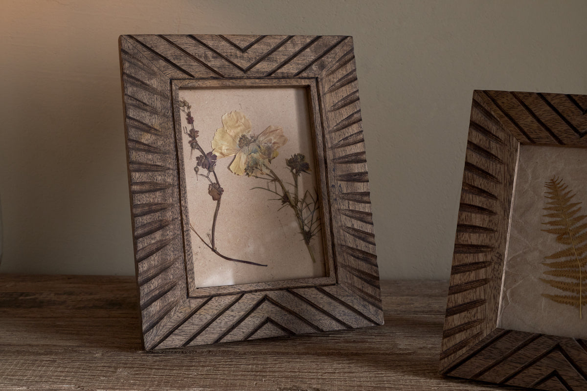 Janoni Mango Wood Frame - Mango Wood-DECORATIVE ACCESSORIES-Nkuku