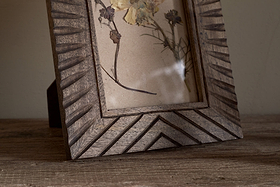 Janoni Mango Wood Frame - Mango Wood-DECORATIVE ACCESSORIES-Nkuku