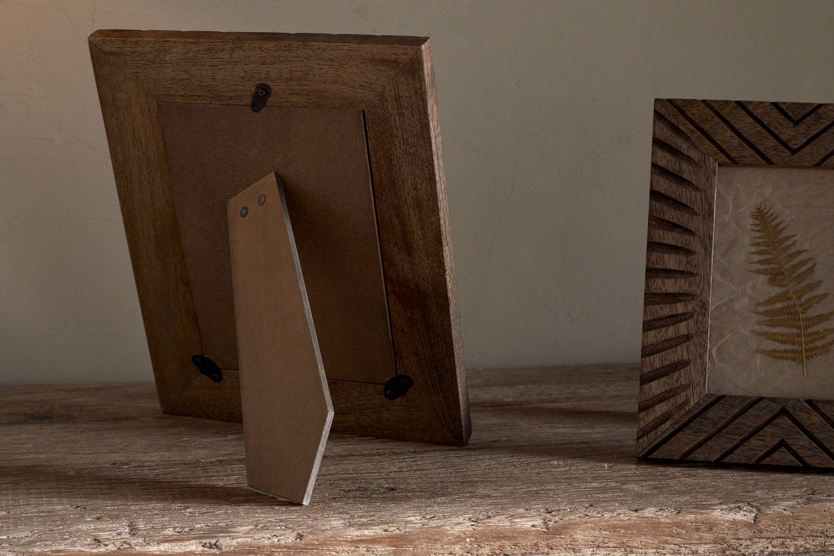 Janoni Mango Wood Frame - Mango Wood-DECORATIVE ACCESSORIES-Nkuku