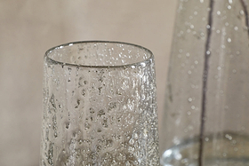 Nyuki Vase - Clear-VASES & PLANTERS-Nkuku