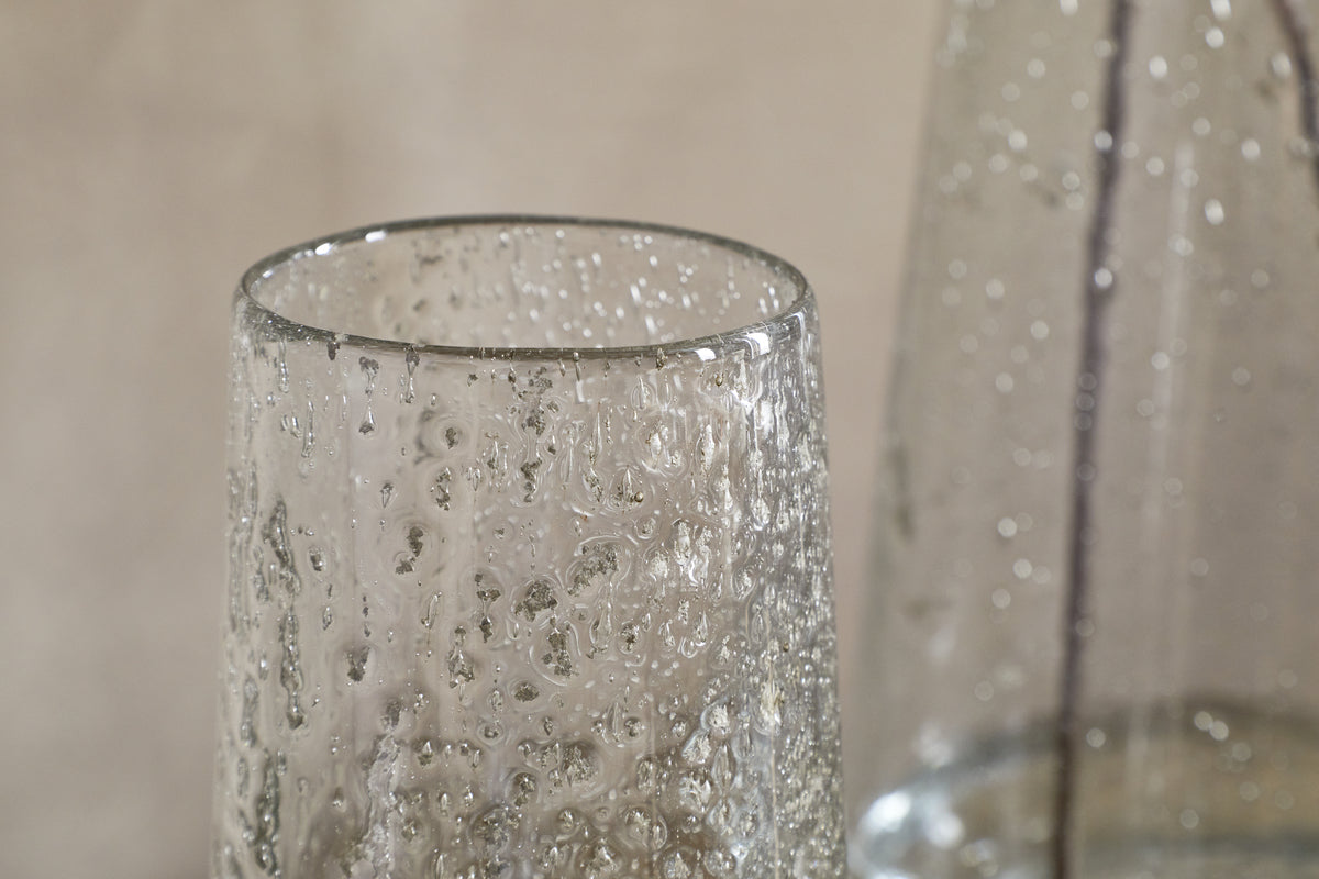 Nyuki Vase - Clear-VASES & PLANTERS-Nkuku