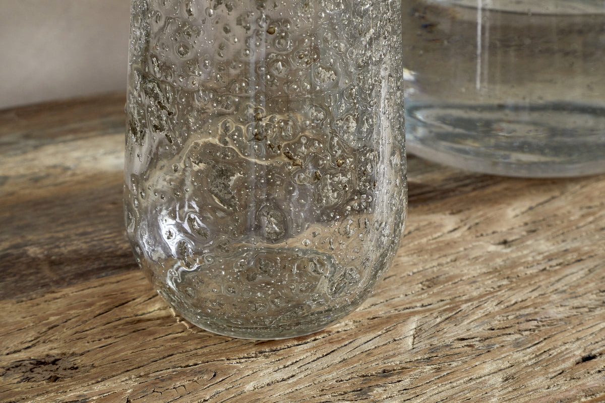 Nyuki Vase - Clear-VASES & PLANTERS-Nkuku