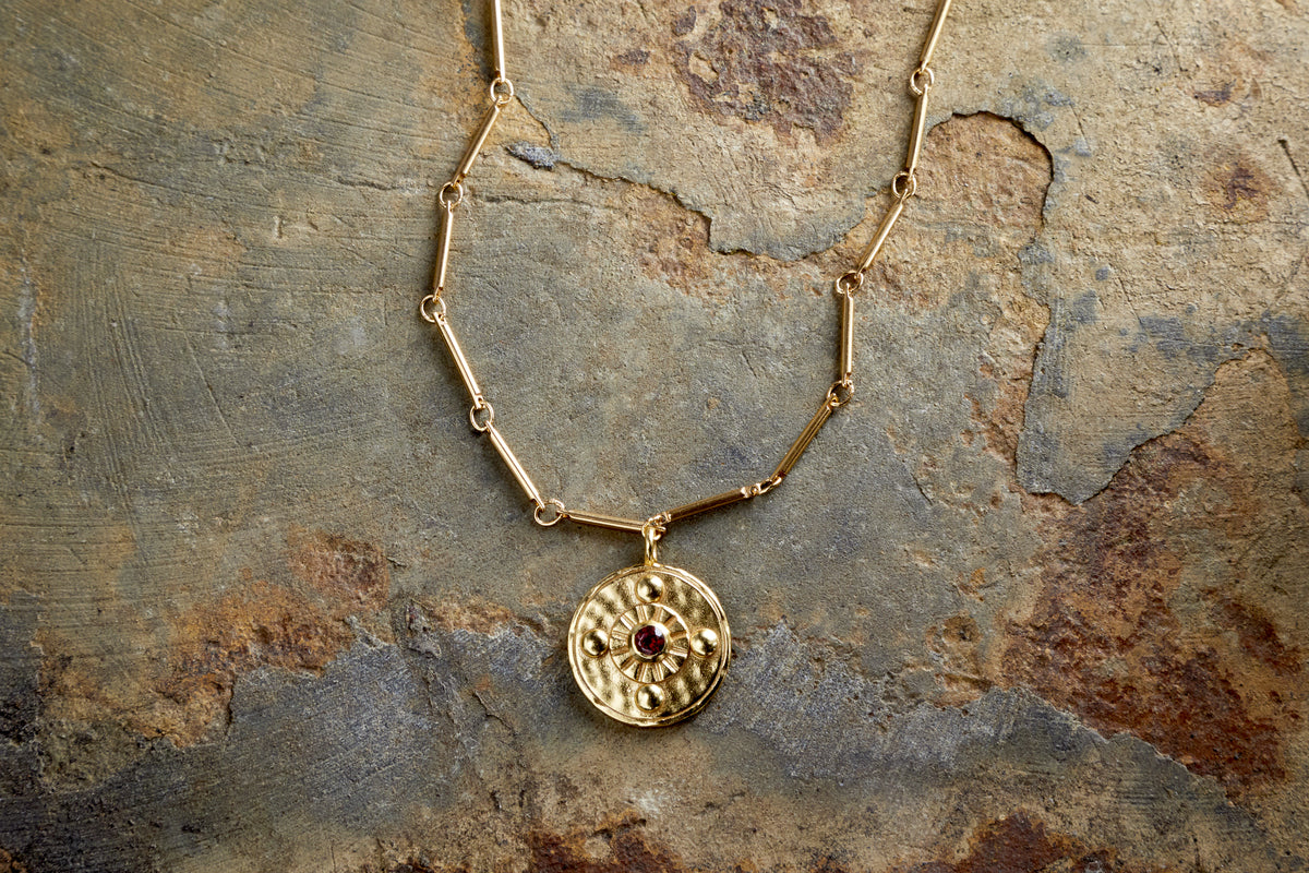 Haval Necklace - Gold-GIFTING-Nkuku