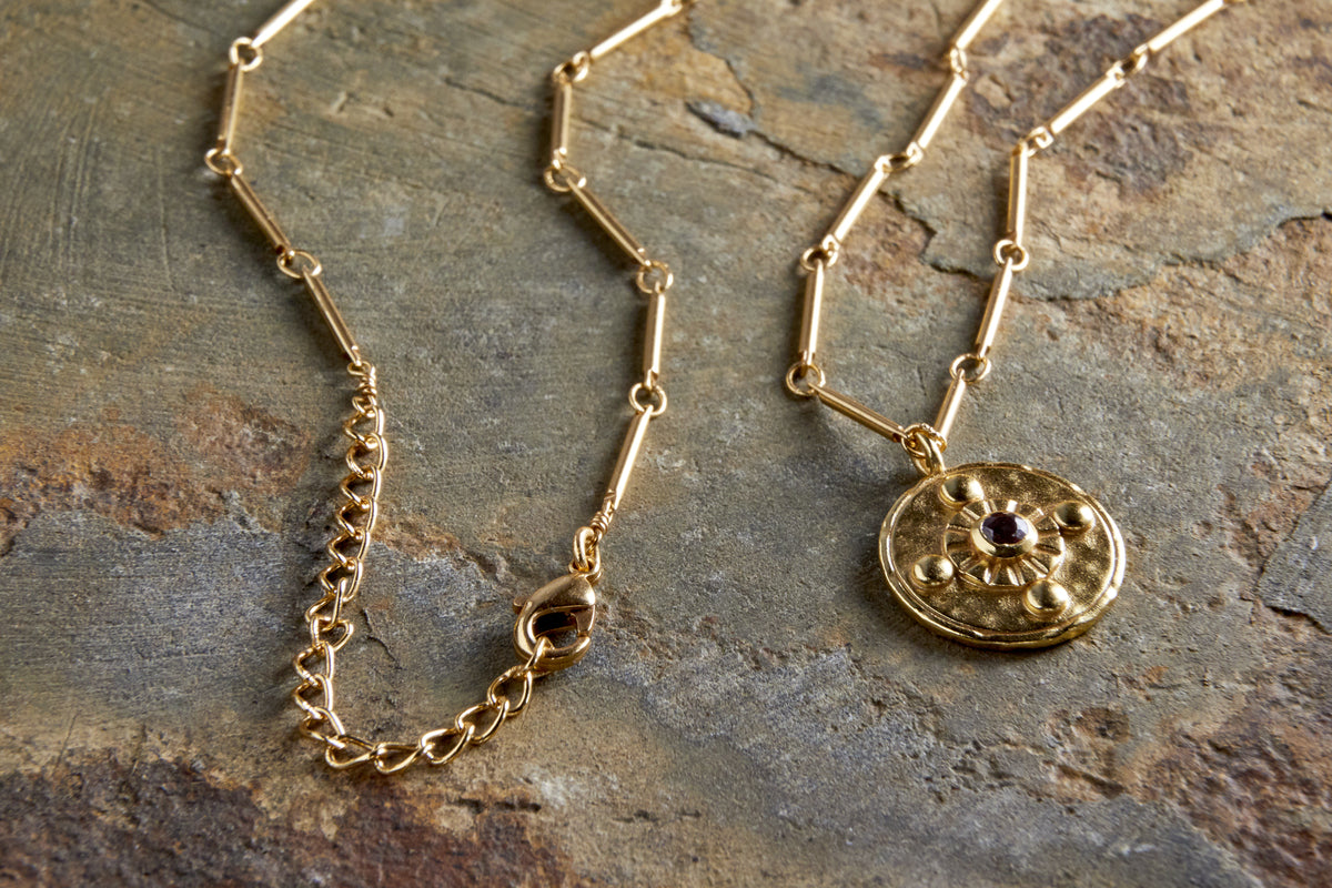 Haval Necklace - Gold-GIFTING-Nkuku