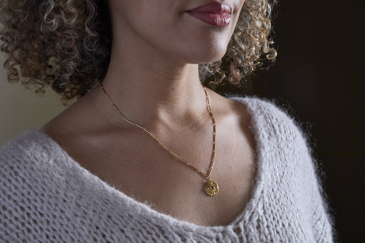 Haval Necklace - Gold-GIFTING-Nkuku